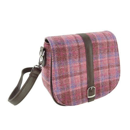 ladies harris tweed shoulder bag in pink check lb1000 col 103 8584 p.jpg