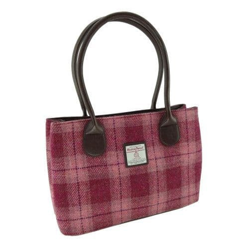harris tweed cassley classic handbag in salmon pink check lb1003 col 99 8503 p.jpg