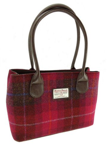 harris tweed cassley classic handbag in deep pink tartan lb1003 col 52 4733 p.jpg