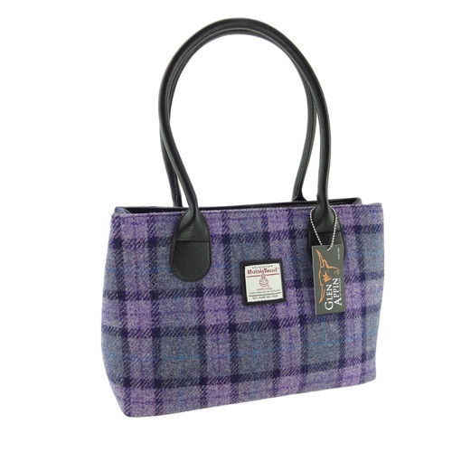 harris tweed cassley classic handbag in bold purple check lb1003 col 89 4738 p.jpg