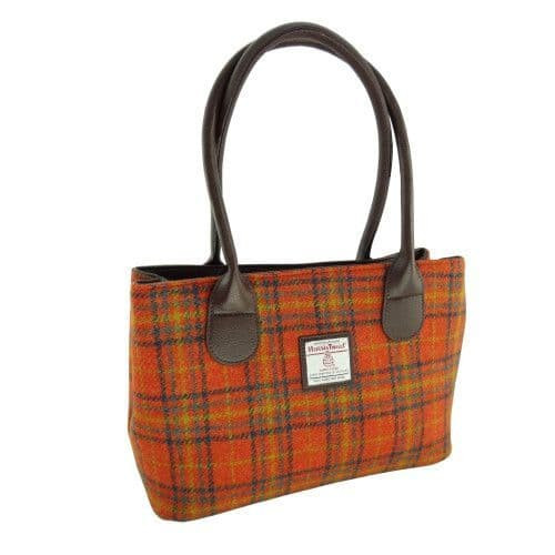 harris tweed cassley classic handbag in deep orange check lb1003 col 108 8507 p.jpg