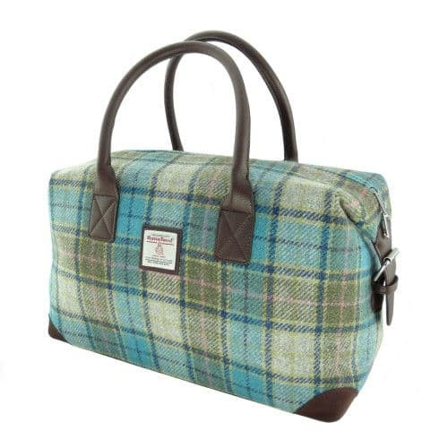 women s harris tweed esk overnight bag in turquoise tartan lb1006 col122 8416 p.jpg