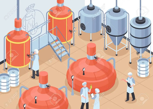 102890587 brewery beer production process isometric composition with personnel controlling hot block.jpg