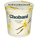 Chobani Non Fat Vanilla Blended Greek Yogurt