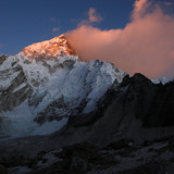 Sunset on Nuptse 7861
