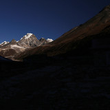 looking NW from Pheriche to Awi Peak 5245