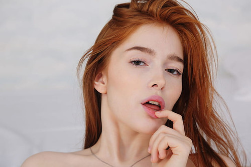 jia lissa metart magazine finger on lips redhead pornstar hd wallpaper