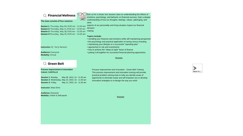FINANCIAL WELLNESS The class consists of four sessions Session 1 Thursday, May 04, 900 am – 1100 am .jpg