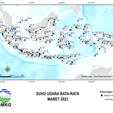 Suhu rata rata maR 2023