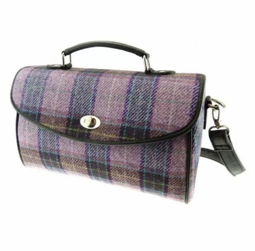 ladies harris tweed calder new style satchel in pink lilac check lb1021 col34 4778 p.jpg