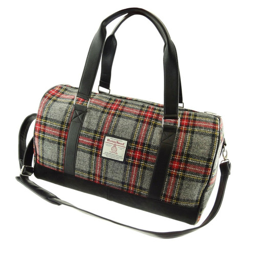 harris tweed clyde weekend bag in grey red tartan lb1026 col96 4797 p.jpg