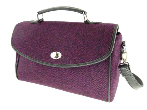 ladies harris tweed calder new style satchel in burgundy herringbone lb1021 col67 4783 p.jpg