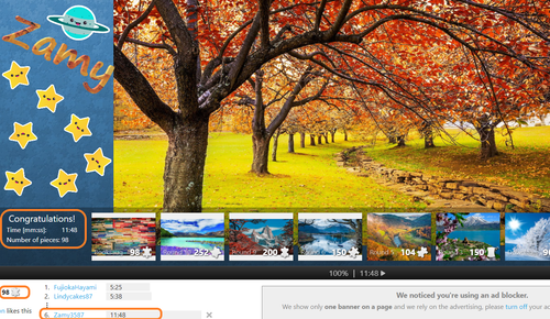 Oct Nov Monthly puzzle Medium puzzle 7