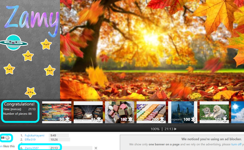 Oct Nov Monthly puzzle Medium puzzle 9