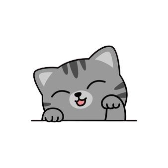 Premium Vector Cute gray cat waving paw cartoon vector illustration removebg preview.png