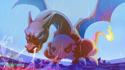 versiris pokemon charizard rain.jpg