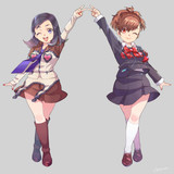 Persona 3 Portable Kotone e Maya (by Amenoimo)