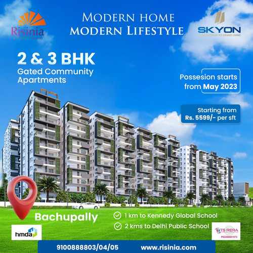 2 and 3BHK Gated Community Apartments in Bachupally Skyon by Risinia.jpg