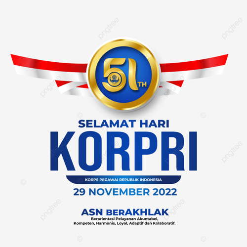 pngtree dirgahayu hut korpri ke 51 tahun 2022 png image 6277730.png