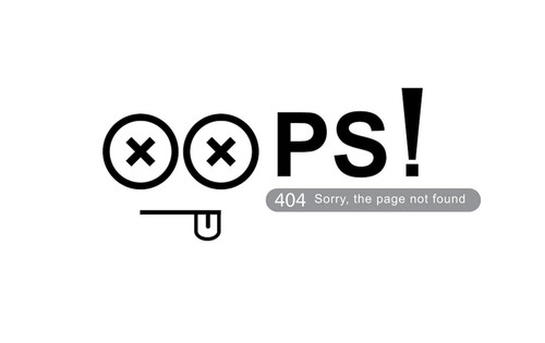 modern minimal found error icon oops page found 404 error page found with concept 599740 716.jpg