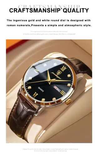 POEDAGAR Men's Watches Top Brand Luxury Men Wrist Watch Leather Quartz Watch 2.webp