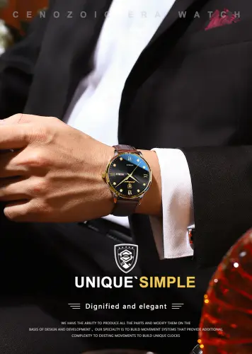POEDAGAR Men's Watches Top Brand Luxury Men Wrist Watch Leather Quartz Watch 3.webp