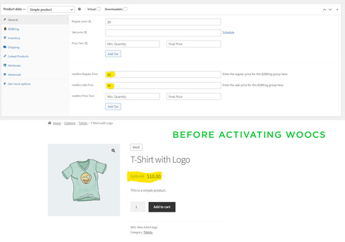 BEFORE ACTIVATING WOOCS