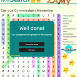 KNOCKTURN ALLEY Curious Commissions November