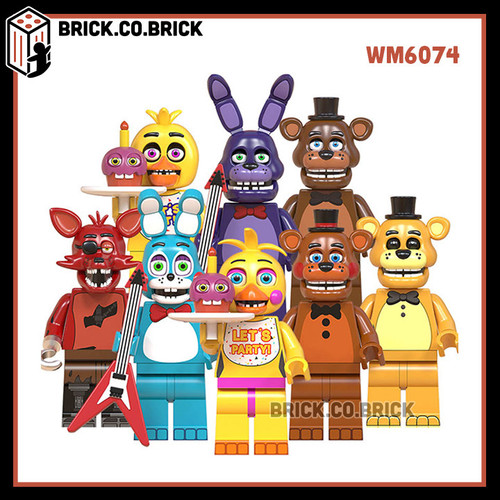 WM6074 combo five nights at freddy chica nhân vật hóa trang cartoon hoạt hình freddy new chica toy b.jpg