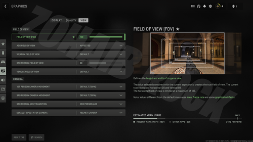 Call of Duty Warzone Graphics View Settings 5.png