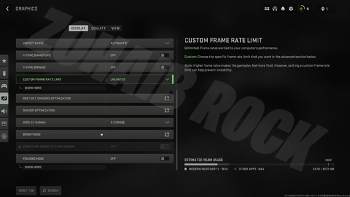 Call of Duty Warzone Graphics Display Settings 2.png