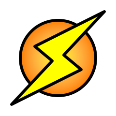 240px Lightning Bolt on Circle.svg.png