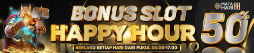 MATAHARI88 BONUS HAPPY HOUR 50%.png
