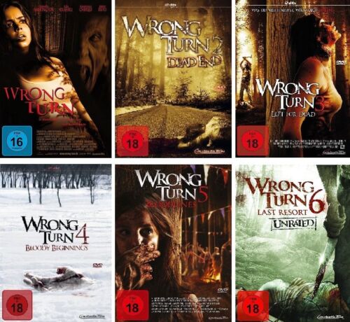 Kolekcja Filmów / Droga bez powrotu / Wrong Turn (1-6) (2003-2014) PL.1080p.BRRip.x264-wasik / Lektor PL