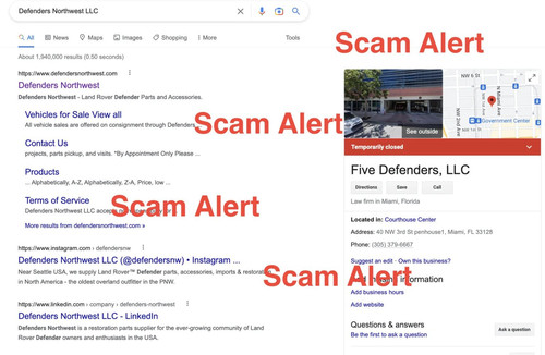 Scam Alert: Defenders Northwest LLC and Owners Accused of Land Rover Restoration Fraud in Washington.jpg