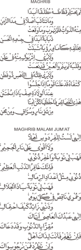 pujian magrib.2