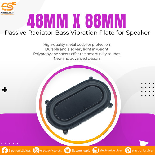 Passive Radiator Bass Vibration Plate for Speaker