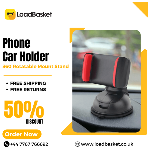 Phone Car Holder 360 Rotatable Mount Stand.png