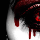 creepy red bloody eye tvbbedngawt727u7