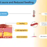 infrared sauna and swelling 2