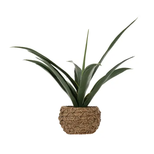 Mainstays 18 Artificial Pandanus Leaf Plant in Natural Seagrass Pot b2b51344 7af8 4013 b5b8 65204a56