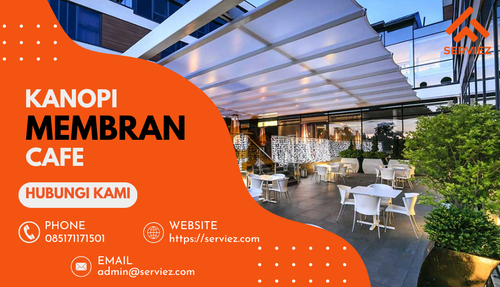 Jelajahi Kenyamanan Unik dengan Kanopi Membran Cafe Kami!

Selamat datang di dunia kafe yang berbeda, di mana sentuhan modernitas dan kenyamanan menyatu dalam harmoni sempurna. Kami dengan bangga mempersembahkan Kanopi Membran Cafe, menciptakan suasana hangat dan unik di setiap sudut ruangan Anda.

? Keistimewaan Kanopi Membran Cafe Kami:

✅ Desain yang Bisa Disesuaikan: Kami mengerti bahwa setiap ruangan memiliki karakteristiknya sendiri. Oleh karena itu, kami menawarkan layanan desain yang bisa disesuaikan sepenuhnya sesuai dengan selera dan kebutuhan Anda. Dari warna hingga bentuk, segalanya bisa disesuaikan demi menciptakan suasana yang unik dan menarik.

✅ Kualitas Premium yang Terjamin: Dibuat dengan material berkualitas tinggi, kanopi membran cafe kami memiliki daya tahan yang luar biasa dan mampu melindungi area kafe Anda dari cuaca ekstrem. Jaminan kualitas kami memastikan investasi Anda terlindungi dalam jangka panjang.

✅ Atmosfer yang Menawan: Dengan bentuk dan desain yang elegan, kanopi membran cafe kami akan memberikan sentuhan visual yang menawan. Ini tidak hanya melindungi area Anda dari hujan dan panas, tetapi juga menciptakan tempat teduh yang nyaman bagi para pelanggan Anda.

? Hubungi Kami Sekarang untuk Konsultasi Gratis!

Tidak sabar ingin menjadikan kafe Anda lebih istimewa? Kami siap membantu Anda mewujudkan impian Anda. Hubungi kami sekarang melalui WhatsApp di 085171171501 untuk konsultasi gratis mengenai desain, pilihan material, dan estimasi biaya.

? Hubungi Kami Melalui Email atau Kunjungi Website Kami

Anda juga dapat menghubungi kami melalui email di admin@serviez.com untuk pertanyaan lebih lanjut. Jangan lupa kunjungi website kami di https://serviez.com untuk melihat portofolio kami dan mengetahui lebih lanjut tentang layanan unggulan yang kami tawarkan.

Jadikan kafe Anda sebagai tempat yang lebih istimewa dengan Kanopi Membran Cafe berkualitas tinggi dari kami. Segera hubungi kami dan mari kita ciptakan suasana yang tak terlupakan bersama! | ysrl