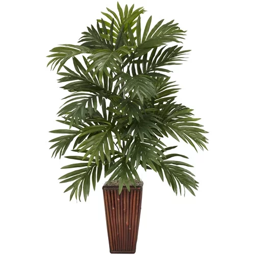 Nearly Natural 32 Areca Palm with Bamboo Vase Artificial Plant Green 5224bcb1 3c2f 4cfe bda4 a556182.webp