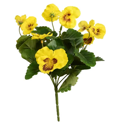 Vickerman 10 Artificial Yellow Pansy Bush 4 per pack 168638d4 d9fd 4e60 a341 fdd9ea7d2c4b.2495bfb31e