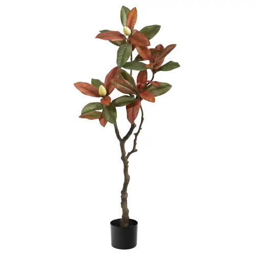 4 Artificial Magnolia Artificial Tree in Plastic Pot by Nearly Natural 4051d244 a61c 48ec a584 637cc.webp