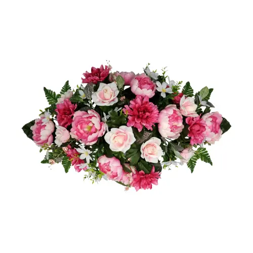 Mainstays 8 Height Headstone Pink Color Peony Artificial Flower d8e64824 977a 4fac 8859 78fef78d777b