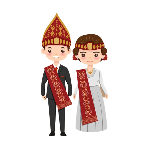 gambar karikatur pengantin batak 34 removebg preview.png