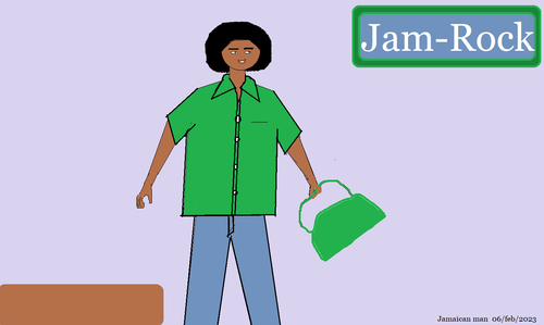 jamaican man new sketch short sleeve shirt long pants.png