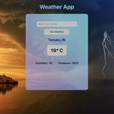 React Weather