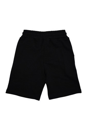 gaelle paris kids bermuda felpa nero logo ragazzo b.jpg